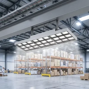 Industrial High Bay Light for Sports Stadiums Logistics Warehouse IP65 Aluminum 5000K 60W-300W High Bay Light Manufacturer