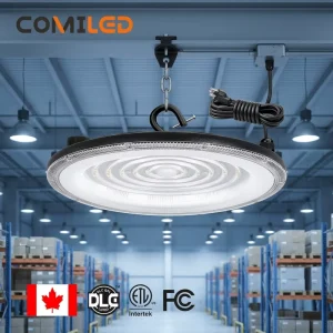 Industrial High Bay Lighting OEM&ODM 240W IP65 Aluminum Light Pendant UFO for Lights Warehouse Fixture 5 Year Warranty