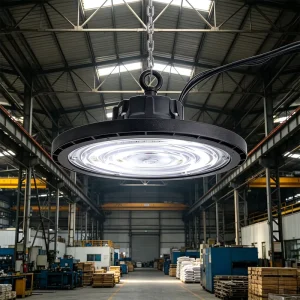 Industrial High Bay Lighting OEM&ODM IP65 100W 165W 215W 250W Aluminum Light Pendant UFO for Warehouse Fixture