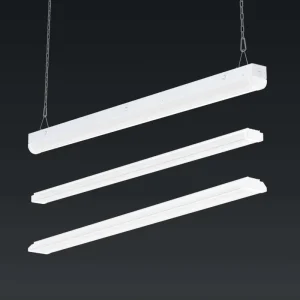 Industrial IP20 Aluminum Linear Highbay 4Ft LED High Bay Light 100W 150W 200W ETL Certified Auto Workshop Sensor Fixture