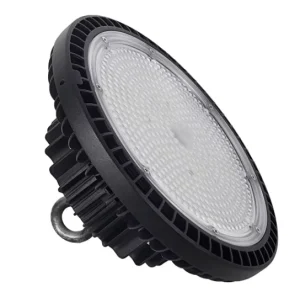 Industrial IP65 UFO LED High Bay Light 100W 150W 200W 240W Switchable Dimmable Aluminum Warehouse Fixture Workshop Garage