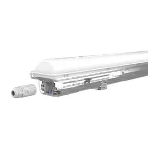 Industrial LED Emergency Tri Proof Batten Class 3 Low Voltage IP65 IK10 D120 3 Hour Backup LiFePO4 CE CB 36W