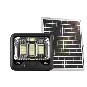 Industrial LED Flood Light Solar Projector Lamp ABS Body IP65 50W DC Power for Outdoor Road Use Street Lights