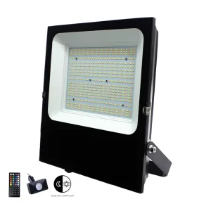 Industrial LED Flood Lights 3 Watt 3cct 20w Floodlight with photocell sensor plug Reflector tunnel building sport gym court