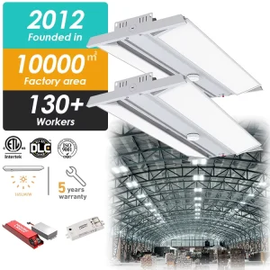 Industrial LED Linear High Bay Light Warehouse Factory Lighting Commercial Projects Energy Saving High Bay