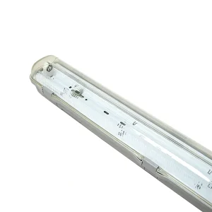 Industrial LED Tube Light Fittings T8 Lamp Holders 1.2m/1200mm IP65 Tri Proof Vapor Tight Surface Mount Suspended Linear