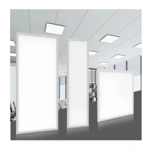 Industrial Style RGBW 12W LED Panel Lights Anti Glare High CRI>80 Dimmable Backlight for Supermarket Office School Hospital Use