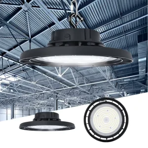 Industrial UFO Warehouse High Bay Lights Factory SMD2835 100W 150W 200W IP65 High Bay Light Series