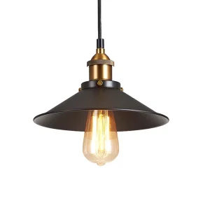 Industrial Vintage Retro Small LED Pendant Iron Adjustable Height Hanging Light for Loft Kitchen Bar Restaurant Cafe Chandeliers