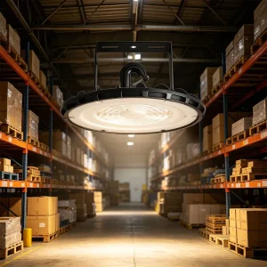 Industrial Warehouse Lights 5000k Daylight 150lm/w IP65 60W 80W 100W 120W 155W UFO Led High Bay Light