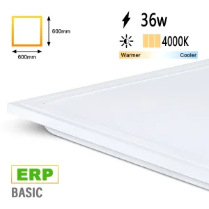 Integrated Panel Light Square 60*60 Commercial Lighting Kitchen and Bathroom Office Recessed Flat Panel Light