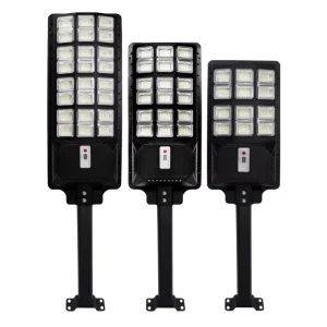 Integrated Solar Street Light with Built In Lamp Arm for Outdoor Courtyard Lighting