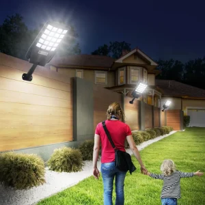 Integrated Solar Street Light with LED ABS Body IP65 Private Model Outdoor Courtyard Human Body Sensing