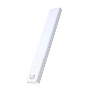 Intelligent Automatic PIR Motion Sensor Magnetic Absorption Cabinet Light with Rechargeable LED Strip Modern Minimalism White