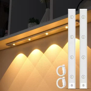 Intelligent LED Human Sensing Night Light Atmosphere Light Rechargeable Shoe Cabinet Wardrobe Wine Cabinet Light