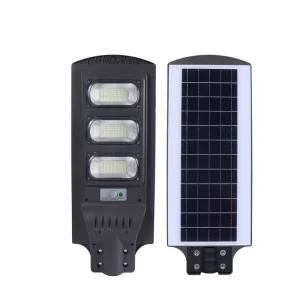 Intelligent Remote Control 50W 300W IP65 ABS Road All in One LED Solar Street Light