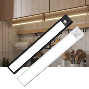 Intelligent indoor lighting Under Cabinet Lights for Kitchen 3 Modes Dimmable Rechargeable Motion Sensor Closet Lights Indoor