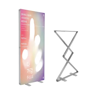 Interior Advertising Light Box Display Event Exhibition Side Light Foldable SEG Fabric Light Box Anime LED Box