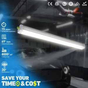 Ip65 3ft 4ft 5ft 6ft 8ft 60w 80w 90w 120w 150lm w Tri Proof Led Light Indoor Parking Lot Led Batten Light
