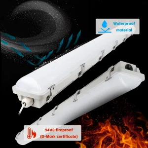 Ip65 IP66 Ik08 Triproof Light T8 Led Tube Vapor tight Lighting Fixtures for Industrial Batten Light