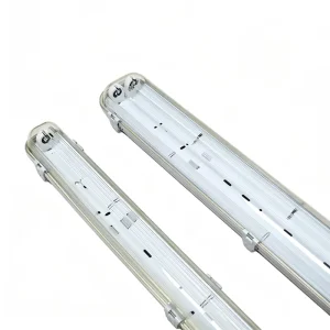 Ip65 Led vapor Tight Fixtures Tri Proof Single Double 9w 18w 24w 36w Batten T8 Tube Holder Abs Ps Pc Ceiling Waterproof Light