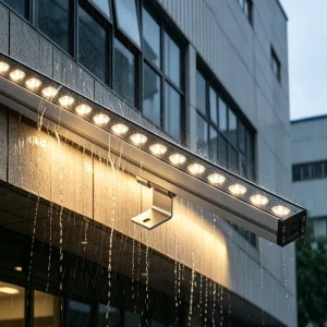Ip67 Waterproof DC24V Outdoor Aluminum Led Facade Architectural Building Wall Washer Light 6000K Daylight High Brightness Ra80