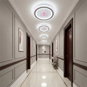 Iron Base Surface Mounted Ceiling Light LED Romance Rose Artificial Flower Decor Ceiling Lamp Bedroom Use