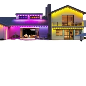 Ismart Track Lighting DC12V 24V IP68 Permanent Christmas Lights with WiFi Smart Full Color for Garden Decoration