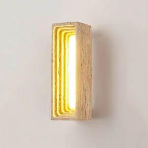 Japanese Creative Atmosphere Background Decorative Light Modern Simple Wabi Sabi Living Room Bedroom Staircase Warm White Wall