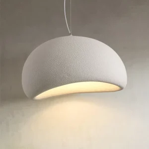 Japanese Wabi Sabi Modern Minimalist Pendant Lamp E27 Hanging Chandelier for Home Living Room Bedroom Adjustable Height Hotels