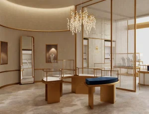 Jewelry Modern Jewellery Showroom Design Counter Jewelry Cabinet Display