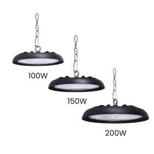 KCD High Bay Lamp Warehouse Long Lifespan Waterproof IP65 100w 150w 200w 250w 300w UFO LED Reflector High Bay Light