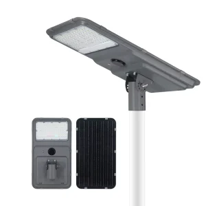 KCD LED Street Lamp Outdoor Waterproof IP65 Aluminum Housing All in One Integrated 50W 100W 200W Solar Street Light