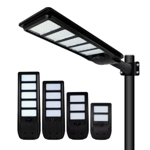 KCD Modern Waterproof Low Price Garden Motion Sensor Outdoor Pole Mounted 100w 200w 300w 400w 1000w LED Solar Street Light