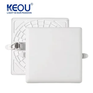 KEOU Square 6 Inch Embedded 24W Ceiling Panel Down Light