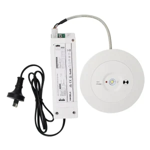 KINOELA Manual Test Emergency LED Lights for Indoor Use AS2293 Non Maintainable Spitfire Led Emergency Ceiling Light LiFePO4