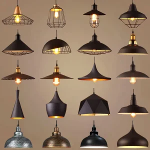 Kitchen Dining Industrial Decorative Pendant Light Restaurant Vintage Hanging Lamp Retro Industrial Chandelier
