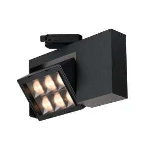 Kyqee 25W 2*25W LED Creative Ceiling Background Single Twin Head Track Light With High Luminous Efficiency