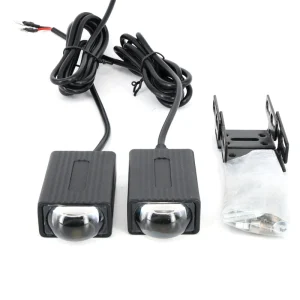 LANSEKO Factory Dual Color Car Mini LED Grille Light Front DRL Lamps With 22W 1100LM 12V 24V for Auto Lighting