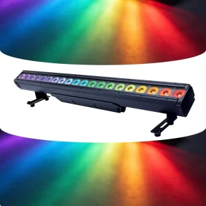 LED 20*15W RGBW Wall Washer Outdoor IP65 Waterproof DMX512 Pixel Control Aluminum Alloy Lithium for Concert Wedding Theater
