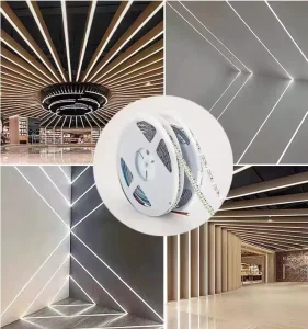 LED 24V Low Voltage Linear Light Strip 2835 Flexible Full Spectrum Light Strip