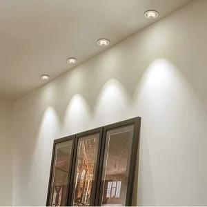 LED 8W Aluminum Recessed Spotlight Modern 220V Indoor Ceiling Lighting Adjustable Anti Glare Lamp Downlight 2700K 4000K