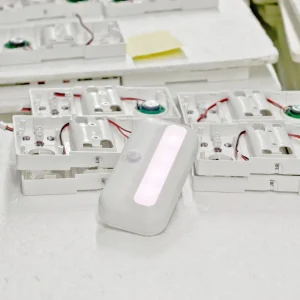 LED ABS Closet Sensor Light Warm White Contemporary Design IntelliSense Motion Sensor High Safety AAA Battery Plug In Bedroom