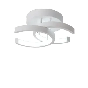 LED Acrylic Ceiling Lights for Bedroom Passageway & Corridor Modern Black White Style Unique Creative Balcony Lights