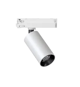 LED Adjustable Track Light With COB Chip Concave Convex Customize Smart Dimmable CCT Commercial LED Spotlight