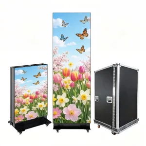 LED Advertising Digital P2.5 P1.5 P1.2 GOB Folding Indoor Foldable LED Screen Display
