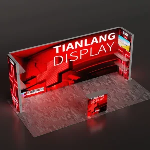 LED Advertising Lightbox Dye Sublimation Silent Operation Exhibition Frame Aluminum Plastic Construction Wall Mounting