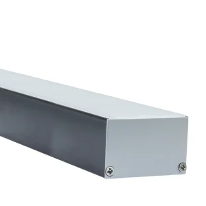 LED Aluminium Profile Linear Lighting 50*32mm With PC Cover Clip and Endcaps LS-092