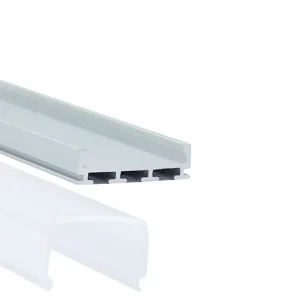 LED Aluminum Alloy 6063 T5 Profile Extrusion for LED Strip Lights Decorations Cutting Service LS 072