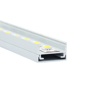 LED Aluminum Alloy 6063 T5 Profile Extrusion for LED Strip Lights Decorations Cutting Service LS 074